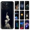 Painted Cover for Honor 200 Smart Case Soft Silicone Shockproof Phone Cover for Huawei Honor 200 Smart 5G Honor200 Cases Coque