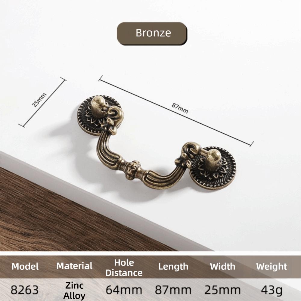 Old-fashioned Drawer Handles Retro Style Kitchen Handles New Door Knobs  Drawer Furniture