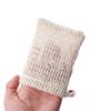 Natürlicher Ramie-Dusch-Peeling-Schwammbeutel mit Kordelzug zum Aufhängen von Seife, Netzbeutel