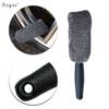 Car Wash Portable Microfiber Wheel Tire Rim Brush Car Wheel Wash Cleaning For Car With Plastic Handle Auto Washing Cleaner