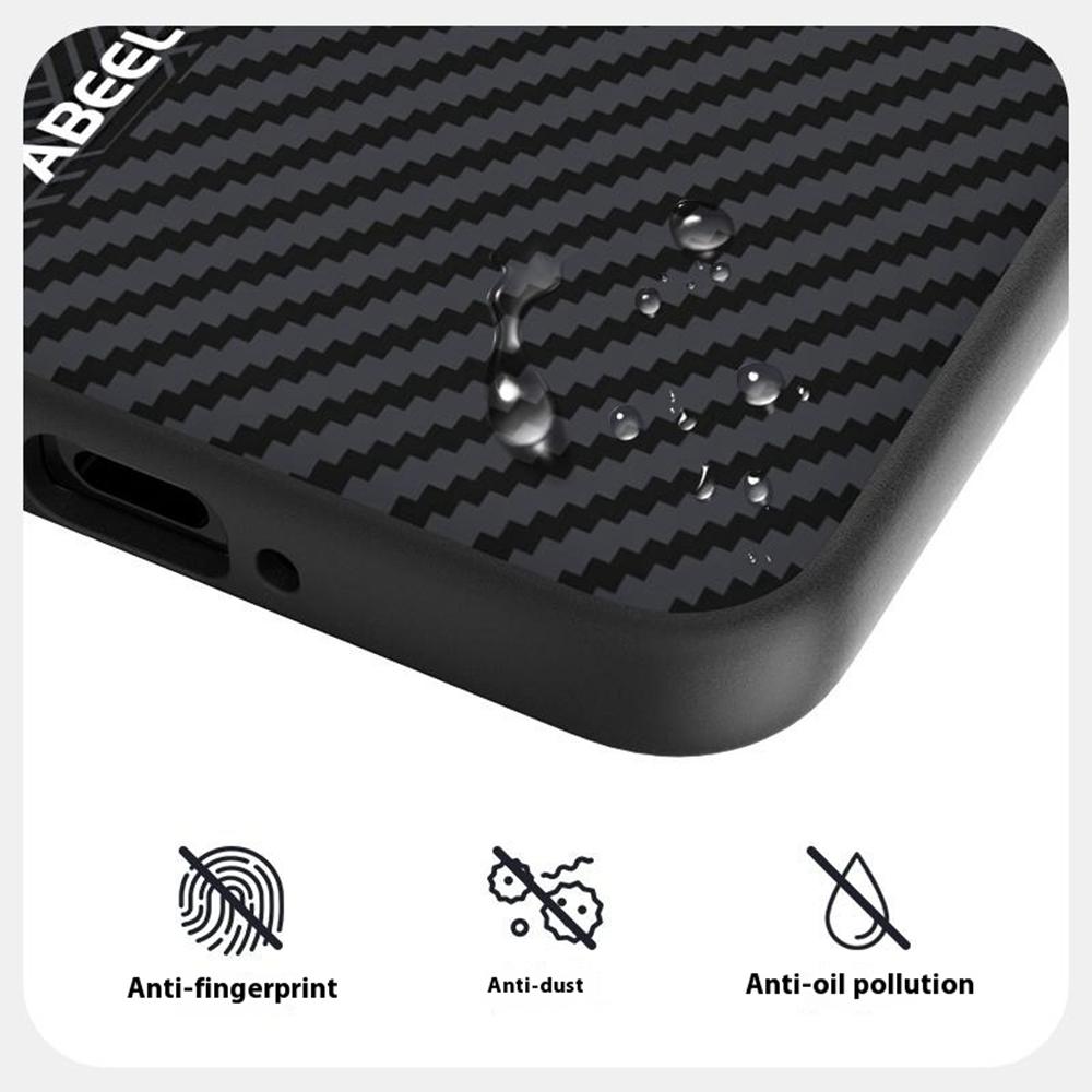 ABEEL For Xiaomi 15S Pro Case PC+TPU+Aluminum Alloy+PU Leather Phone Cover Compatible with MagSafe
