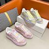 Gypsy Rhinestone Casual Casual Women's Shoes Autumn New Personalized Trend Color Matching Rainbow Design Board Shoes
