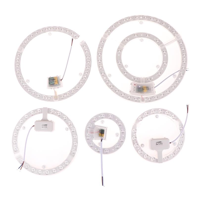 1 Sada 12W 18W 24W 36W 48W LED Panel Panelové Světlo Náhrada Stropní Ventilátor Nástěnné Svítidlo Kulatý Modul 220V LED Stropní Světlo Modul