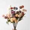 Ins Photography Props: Mini Dandelion Artificial Flower Spikes, 5-head Small Chrysanthemum Simulation Flowers Decorative Flowers