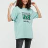 Uniqlo X Keith Haring X Tokyo Graphic Cartoon Print Crew Neck Short Sleeve T-Shirt Unisex T-Shirts Light-Green 437537-52