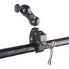 Verstellbare Aluminium Superklemme mit 1/4 und 3/8 Gewinde für Fotografie-Ausrüstungshalterungen, Rohrdurchmesser 13 mm bis 53 mm