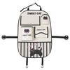 Cartoon Bear Car Hanging Storage Bag Seat Back Anti Kick Pad
