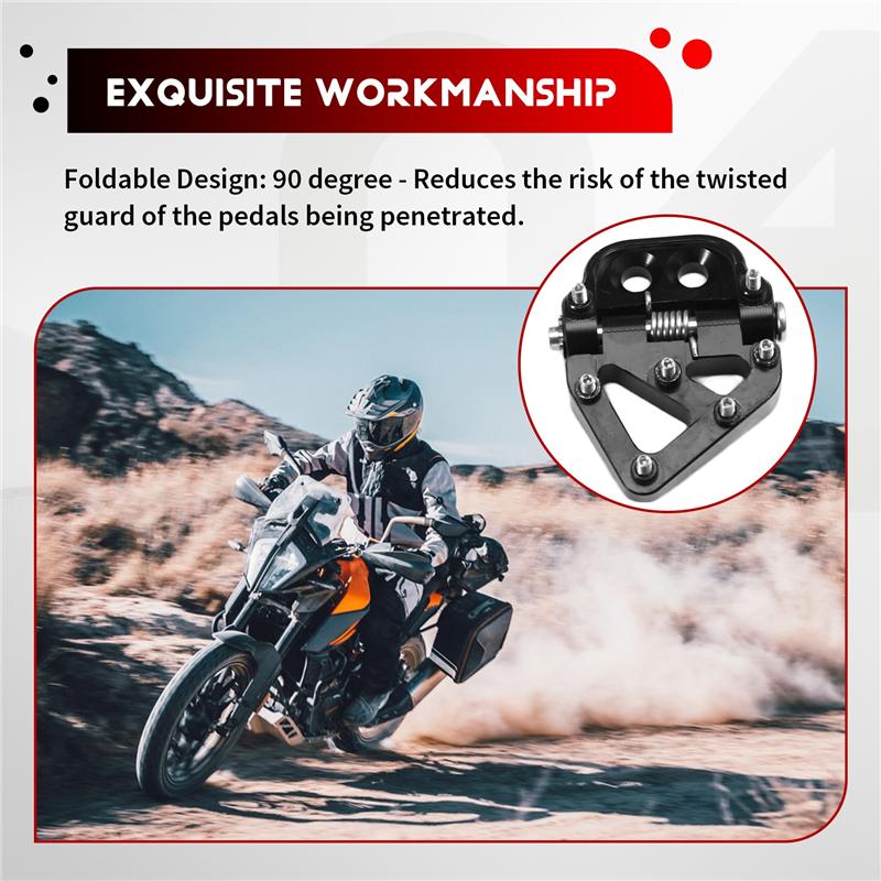 A28G-Motorcycle Foldable Rear Brake Pedal For Duke 690 790 890 390 690 1290 Adventure Brake Lever Extension