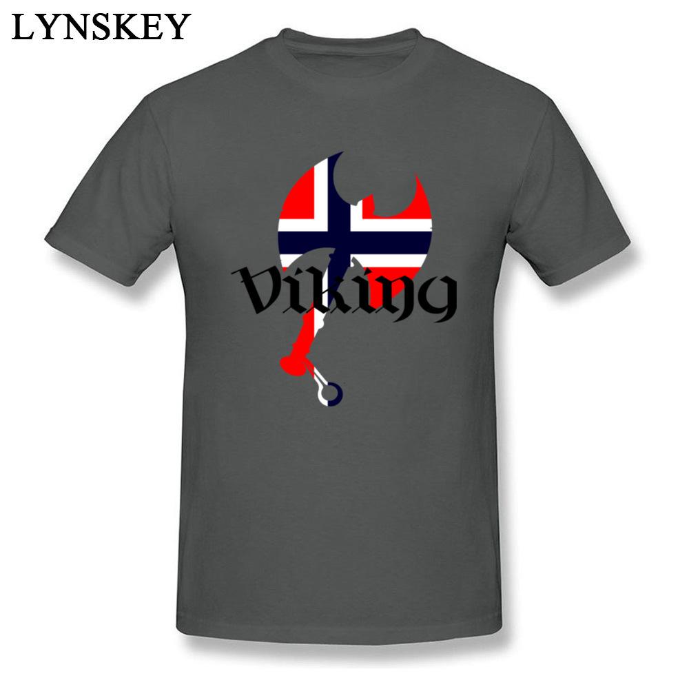 Camisetas unisex de estilo simple con bandera de Noruega, Tops casuales de algodón, Camiseta de manga corta con cuello redondo, 100% algodón, Ropa urbana