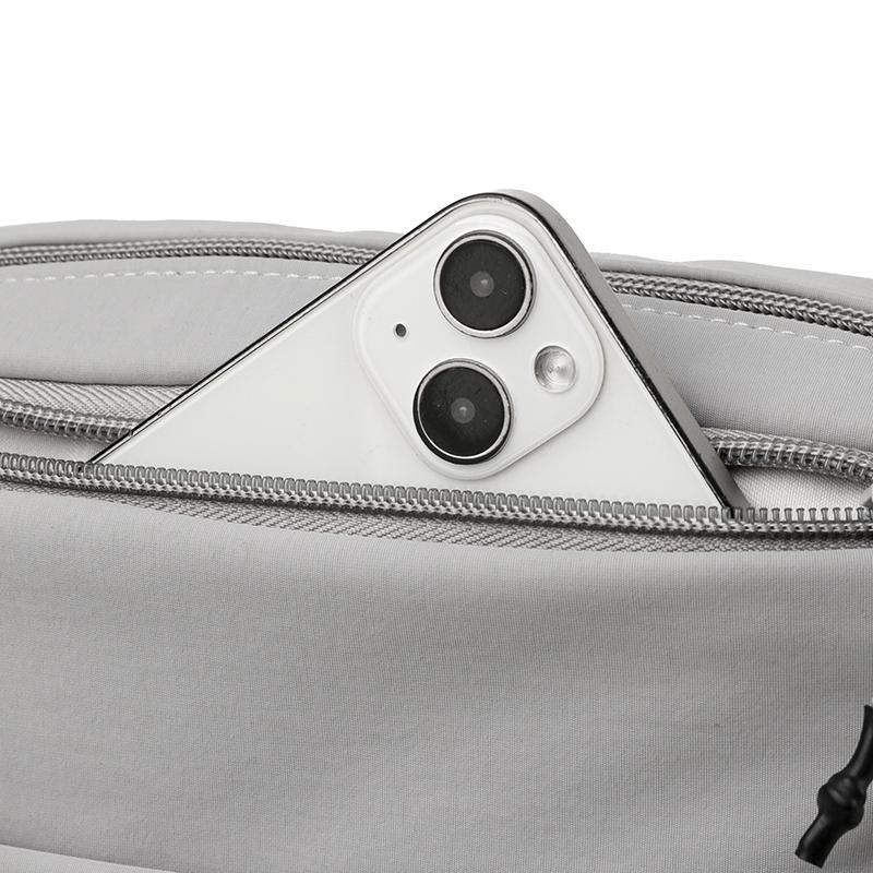 Women Lightweight Nylon Crossbody Bag Multi Pocket Casual Shoulder Bag Adjustable Strap Small Handbag for Daily