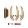 Interior Door Handles  Inner Door Panel Handle Cover For BMW F25 F26 X3 X4 2011-2017 Inner Doors Panel Handle Bar Pull Trim
