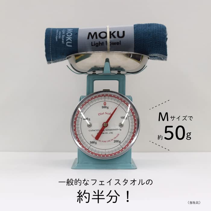 Kontex Sauna MOKU Face Medium Set of 3 <59294-90> Towels, Size, (Blue, Mandarin, Gray)