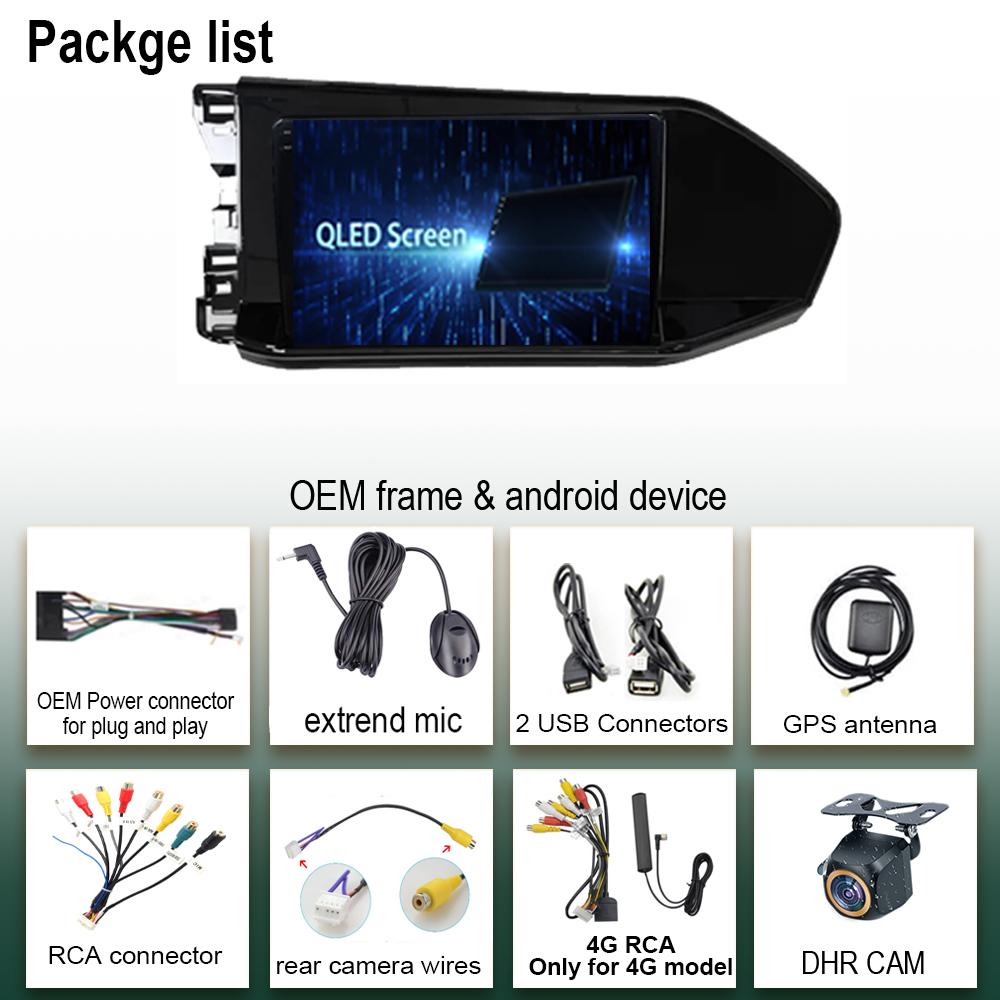 Multimedia Video Player For VW Caddy 2021-2024 Navigation Stereo Head Android 13 5G WIFi QLED HDR Screen No 2din Dvd Wireless