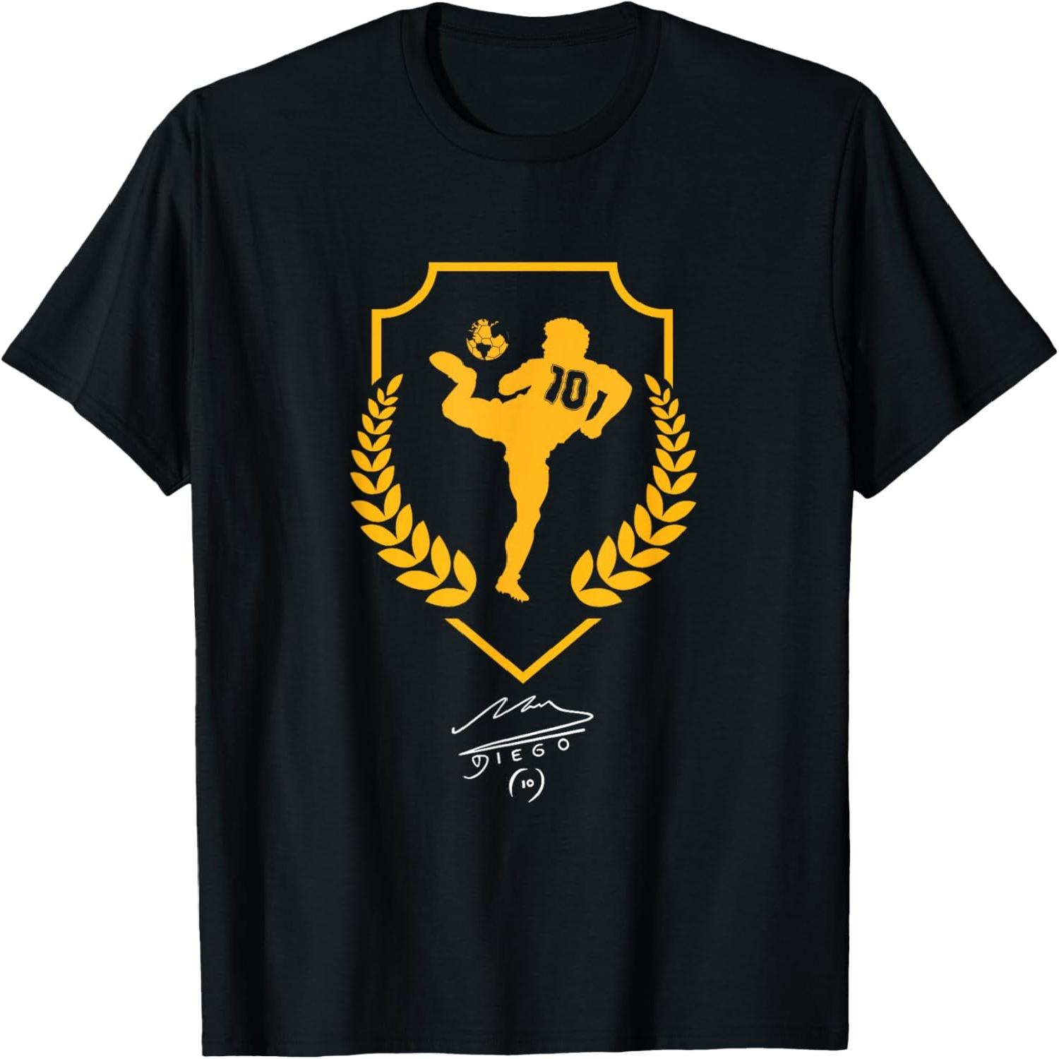Maradona Shield T-Shirt S разноцветный