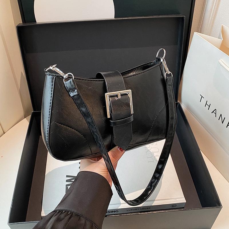 French Retro Niche Design Underarm Bag Commuter Versatile Shoulder Bag 2025 Spring New Ins Women's Bag