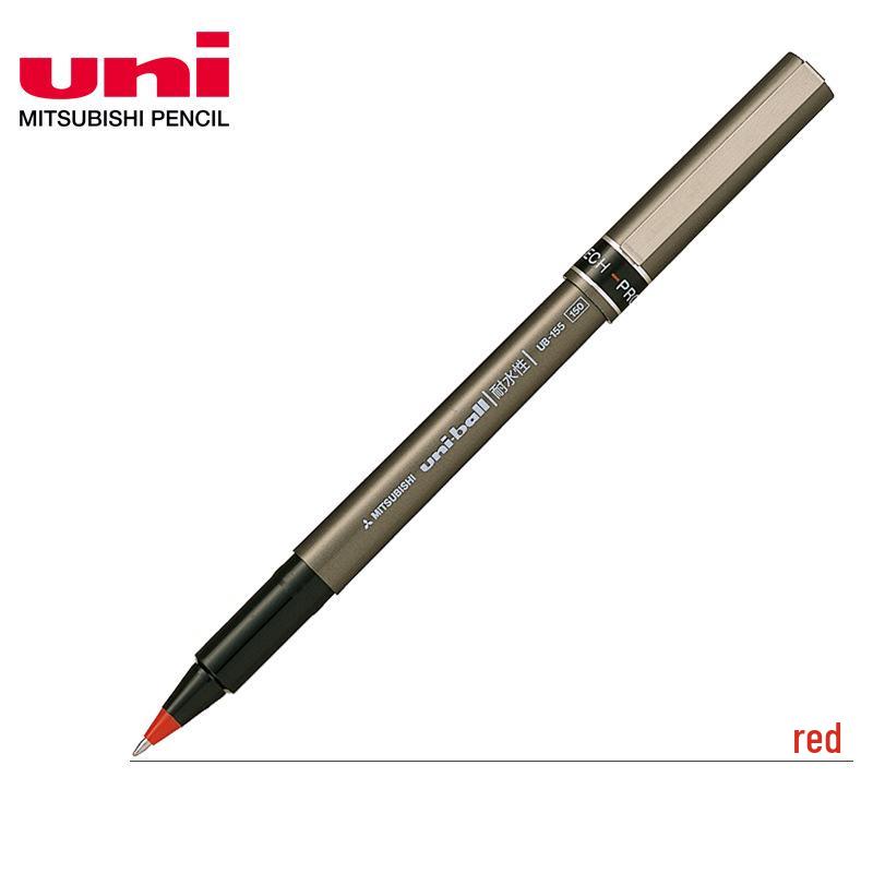 

Набір гелевих ролерних ручок UNI Mitsubishi UB-155 на водній основі 0.5 мм - Червоний, Синій, Чорний 0.5mm червоний