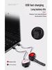 USB Rechargeable High Brightness Bicycle Front & Rear Lights for Night Riding