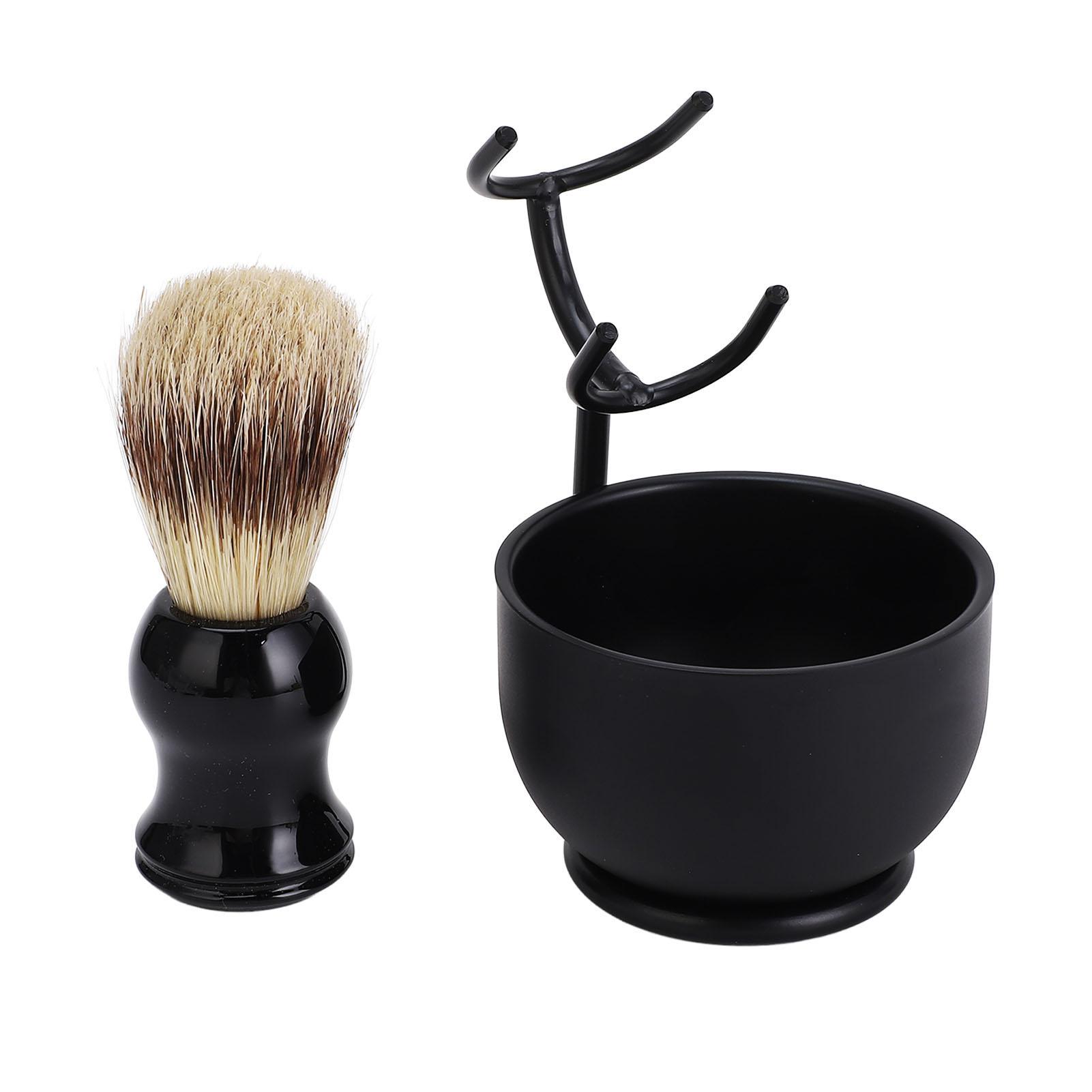 

Подставка для мыла для бритья, набор щеток, мужской набор для ухода за волосами на лице для парикмахерской, домашнего салона