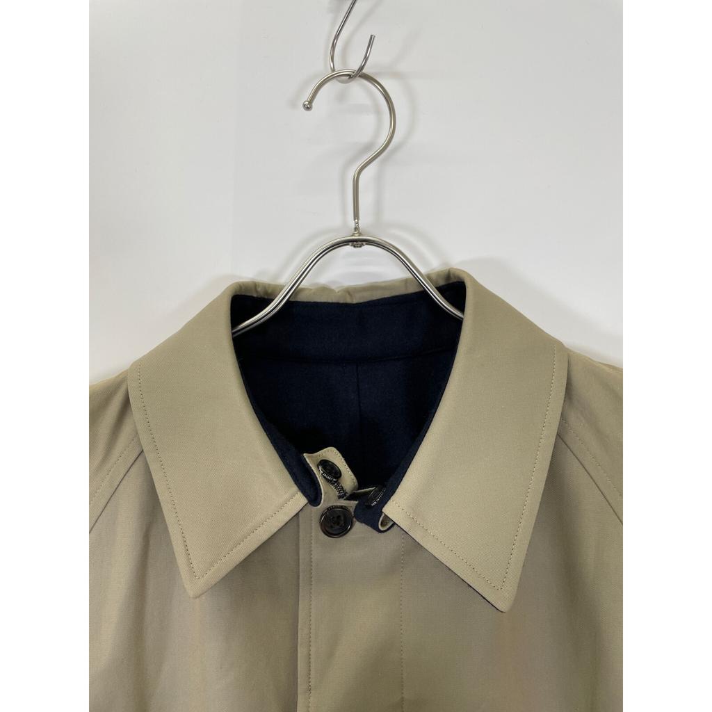 VAN JACKET RW-77502 Beige x Navy reversible soutien collar coat coat L Beige x navyUsed
