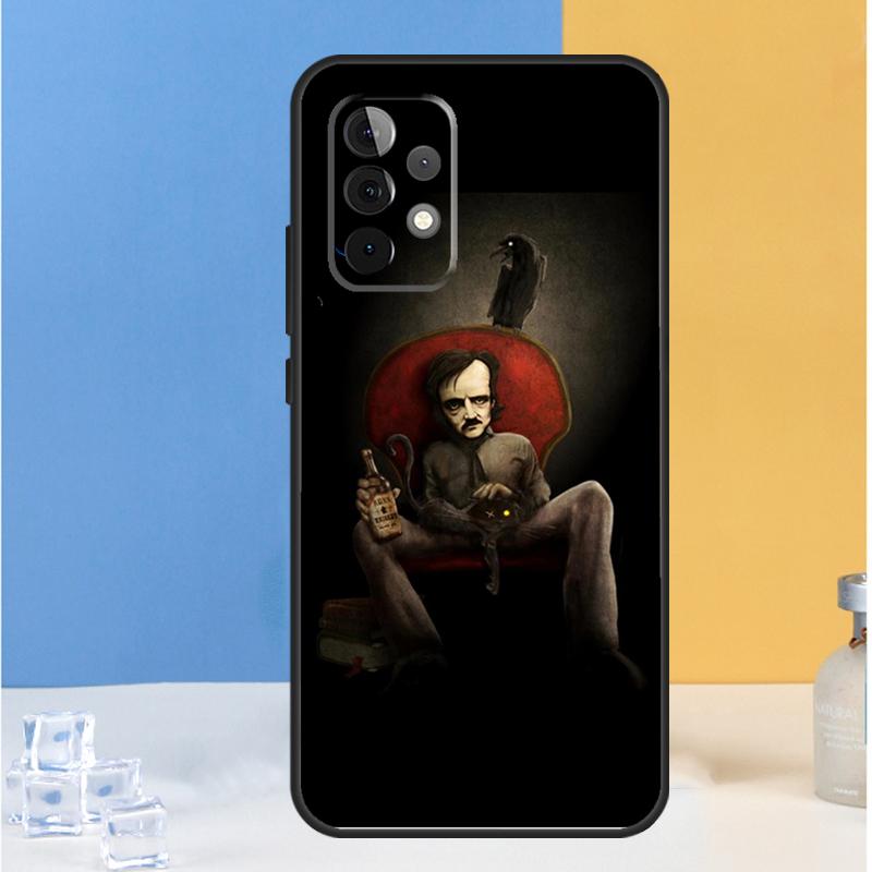 Edgar Allan Poe For Samsung Galaxy A55 A35 A15 A13 A33 A53 A36 A26 A16 A54 A34 A14 A32 A52 A56 A05 A06 Case