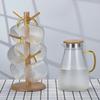 Beiyipin Hammered Glass Cold Water Pitcher Set