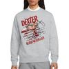 Dexter Unisex-Sweatshirt für Erwachsene „Blood Never Lies“