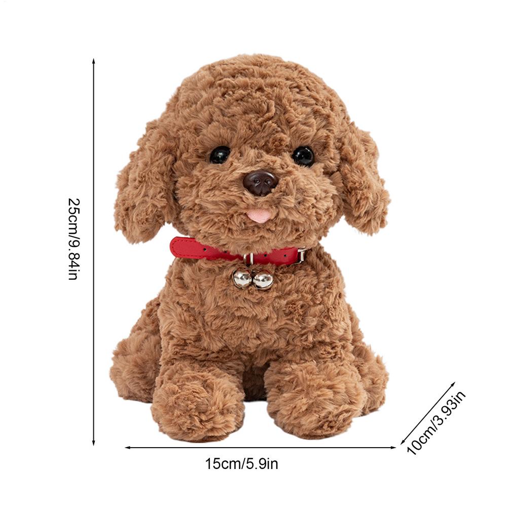 Robot Puppy Dog Interactive Robot Puppy Plush Toy - Realistic Moving, Talking Electronic Pet Dogs for Kids, Boys, Girls, Teens