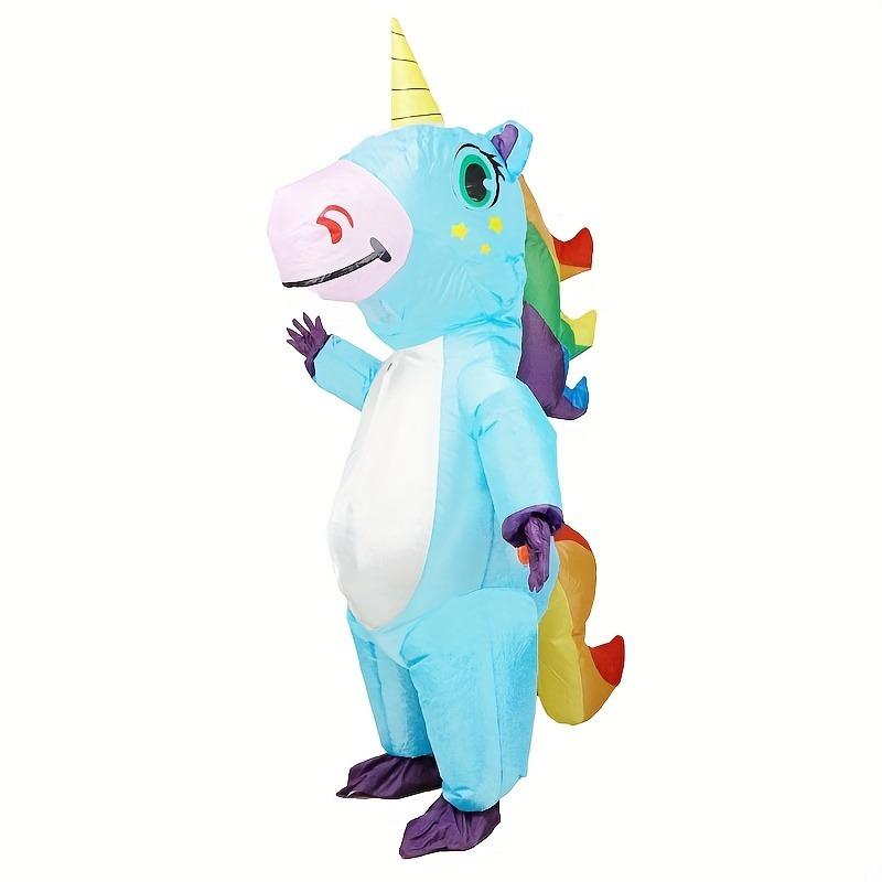 Colorful Adult Unicorn Inflatable Costume Cosplay Halloween Event, Unicorn Birthday Party Supplies