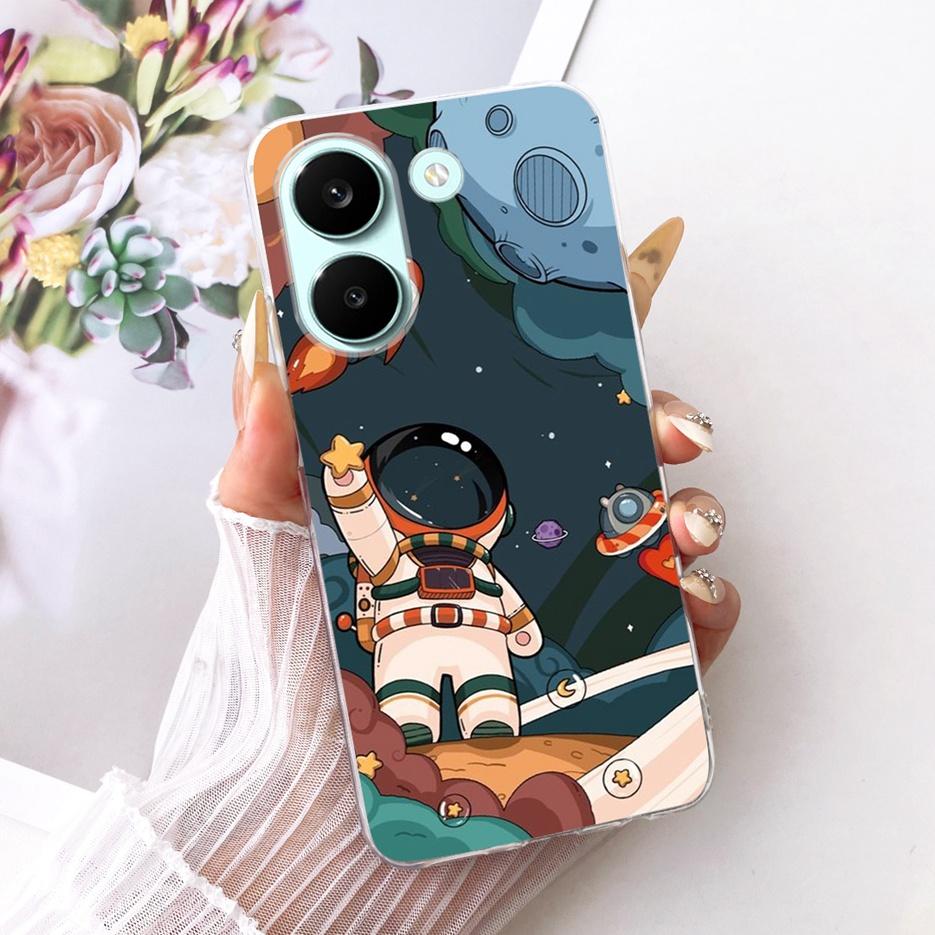 For Xiaomi Poco X8 Pro 5G Case Cute Cat Peacock Painted Cover Soft Slim Phone Case For Xiaomi Poco X8 Pro Max PocoX8 Pro 5G Bags