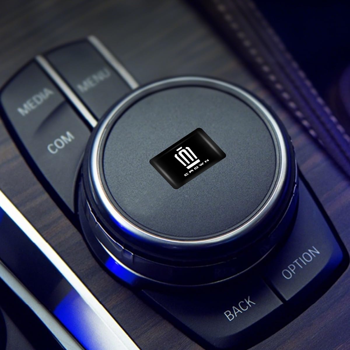 Crown Exclusive Car Sticker Car Logo Decoration Sticker Emblem Resin crown чёрный