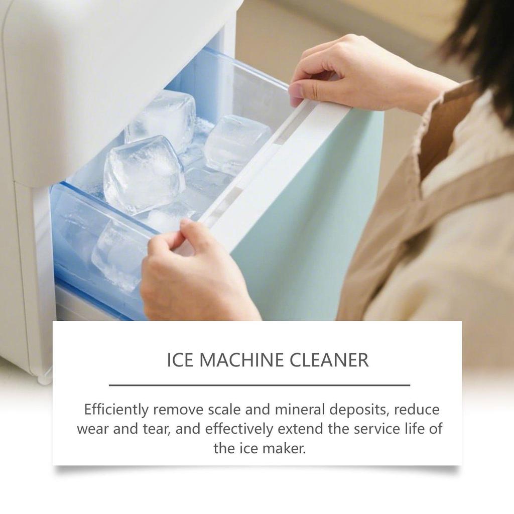 Ice Maker Cleaner Tablets 12 Pieces Ice Machine Cleaning Tablets Powerful Descaler For Home Bar Restaurant Hotel Store