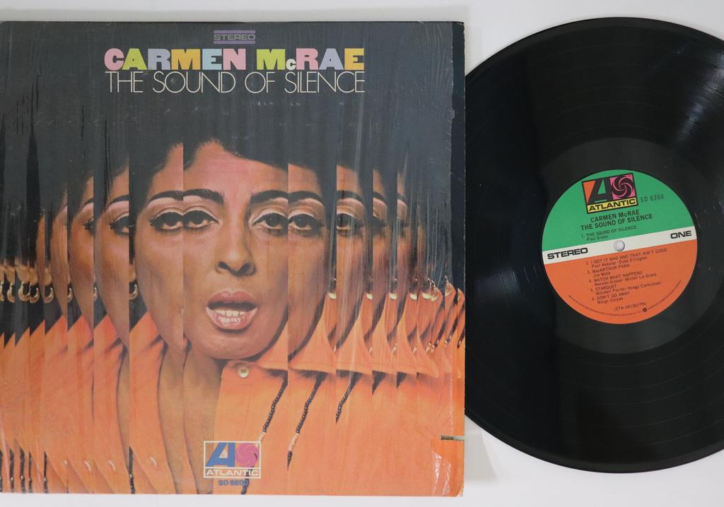 LP deska CARMEN MCRAE - Zvuk ticha SD8200 ATLANTIC 1968 USA Jazz Použitá