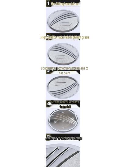 Fuel Tank Cap Protector for 20 Enclave Models - Anti-Scratch Decorative Film