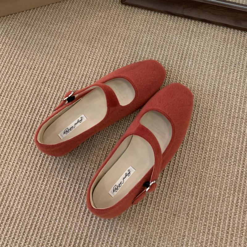 Fashion SUOJIALUN 2025 Autumn New Flat Heel Women Mary Jane Shoes Round Toe Shallow Slip On Single Shoes Outdoor Dress Boat Shoes