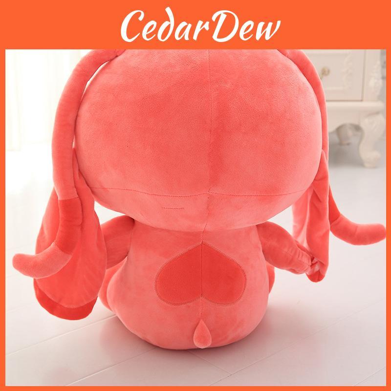 Adorable Lilo Stitch Pink Soft Plush Animal Doll Perfect Kids Gift 30cm