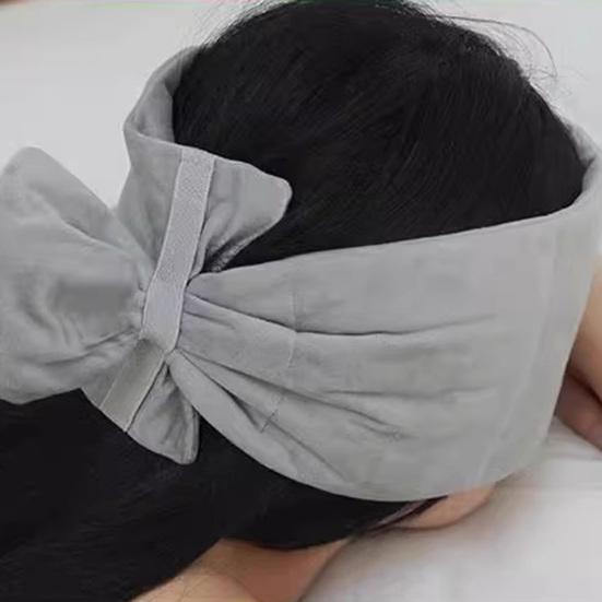 Sleep Mask for Deep Sleep Pressure-Activated Blackout Eye Cover Portable Reversible Cooling Warming Eye Mask for Travel Nap Office