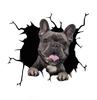 Animal Car Stickers Waterproof PVC Auto Scratch Occlude 3D Simulation Electrostatic Decal Car Window Home Decoration