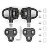 Lightweight Road Bike Pedals Clipless Nylon with Gewage Cleats 306g