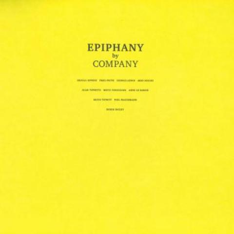 

LP Record COMPANY - Epiphany (2LP) HJRLP211 Honest Jons 1982 UK Jazz