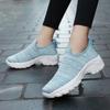 2025 New Spring Soft-soled Fly-woven Mesh Breathable One-pedal Women's Casual Single Shoes Fashion Trend