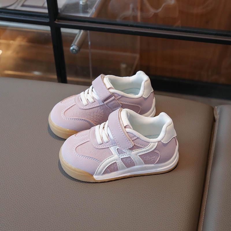 2025 Autumn/Winter Velvet Kids' Sports Shoes - Forrest Gump Style for Girls (1-6 Years)