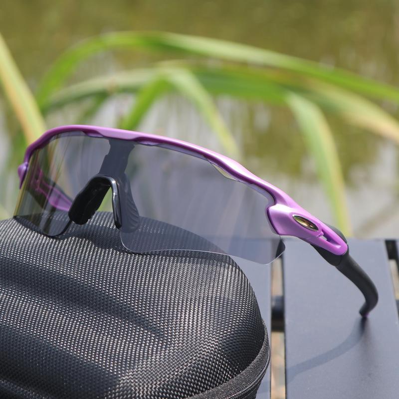 Cross-Border E-commerce TR90 Colorful Cycling Sunglasses for Outdoor Sports, Prescription-Compatible.