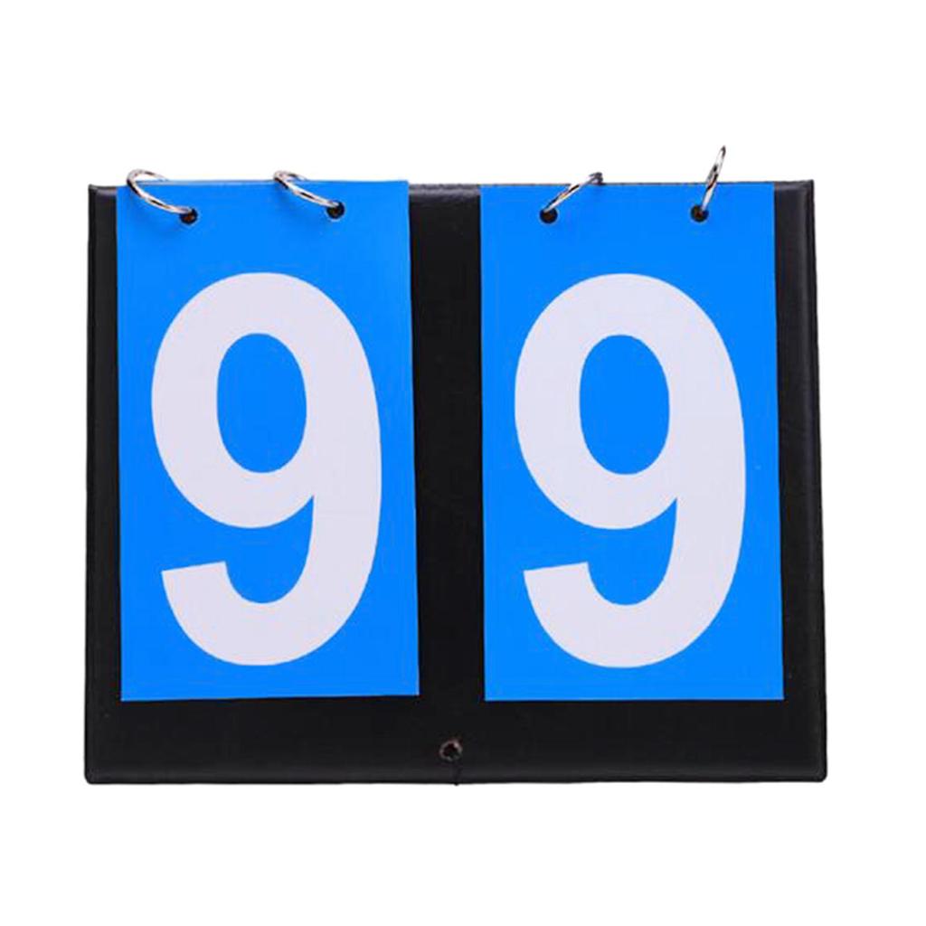 Multipurpose Table Scoreboard Removable Score Keeper Score Board for Basketball