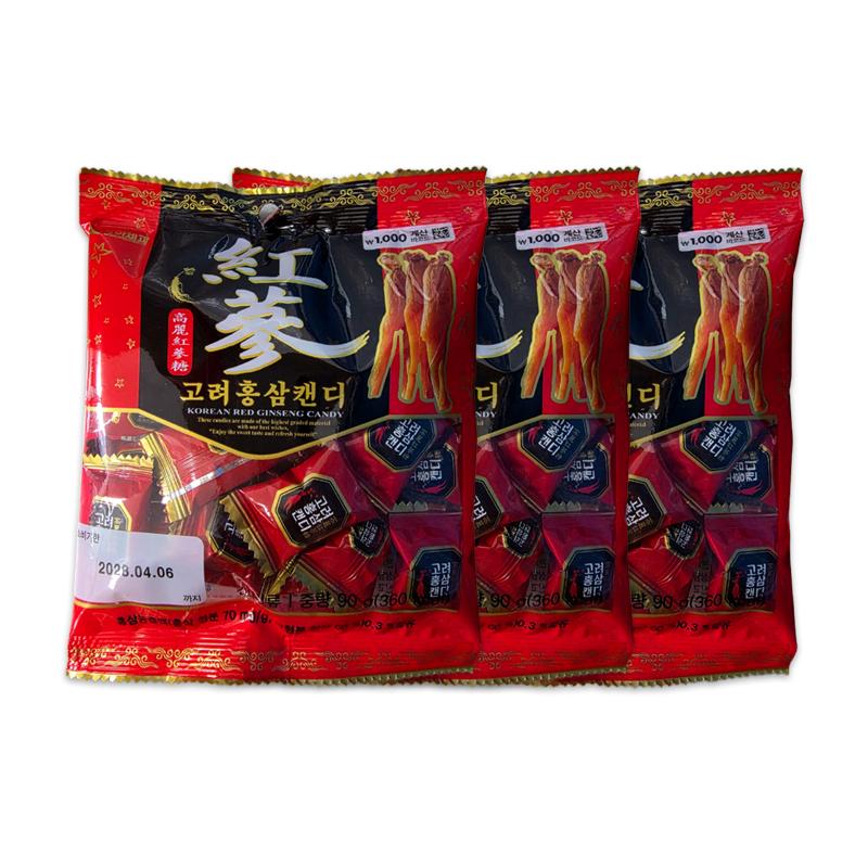 DONG-A Korea Red Ginseng Candy 90g (3 Options)