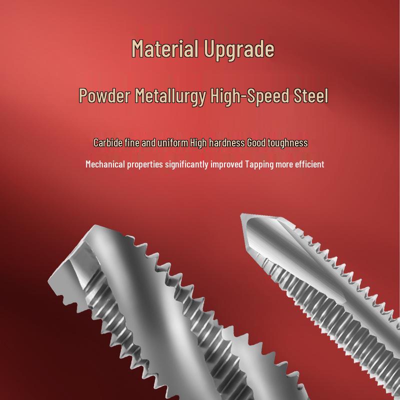 Tiangong Stainless Steel Tap: Spiral Point, Straight Flute