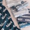 Dropshipping Personalized Color Baby Blanket Name Printed Soft Minky Plush Flame Retardant All-Season