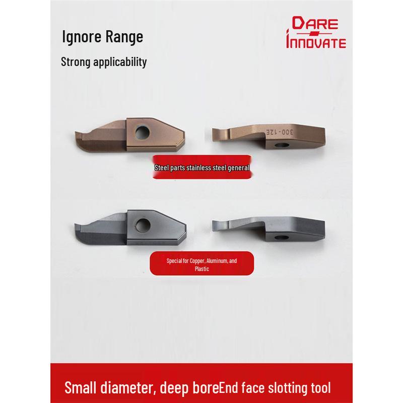 Deep Hole Grooving Tool: Large Depth, Small and Flat Grooves, Annular Grooves