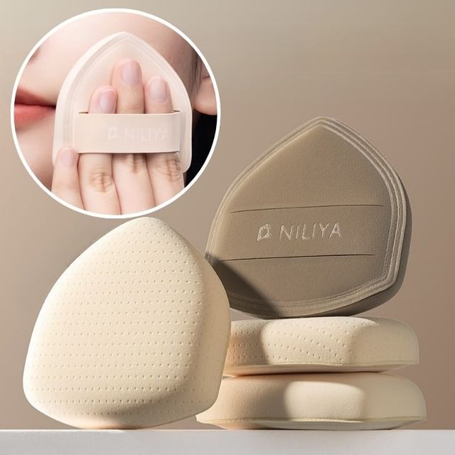 Fondes - Droplet Powder Puff Dark Coffee