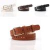 Female Fashion Hollowout Belt With Alloy Buckle For Daily Jeans And Streetwear