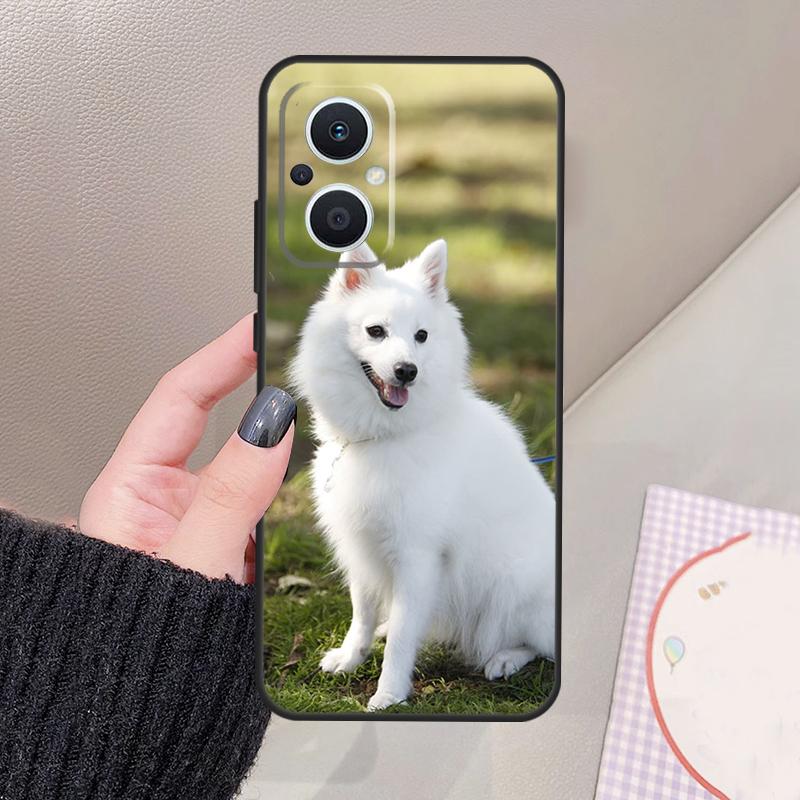 Japanese Spitz Dog Funda For OPPO Reno 12 14 13 11 10 Pro 11F 12F 13F 14F 7 8 Lite OPPO Find X6 X5 X8 X9 Pro Case